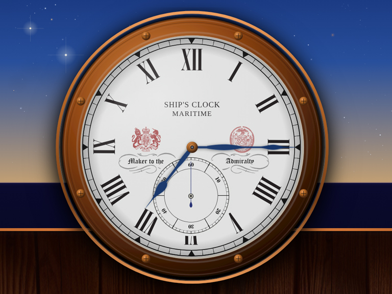 The Ship's Clock Maritime Bells app